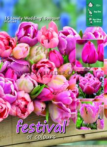 Festival Autumn Big packs mixes Lovely Wedding Bouquet Mix I (x12x15)